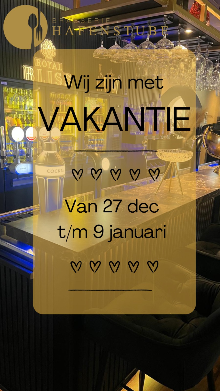 Wij zijn met vakantie